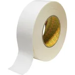 3M 389 bílá tkaninová páska Duct tape s hustou texturou povlečená polyethylenem 3M, návin 50m šířka: 25mm