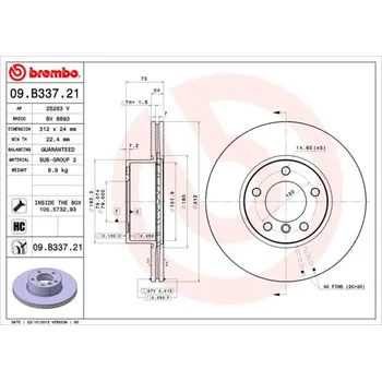 Brembo 09.B337.21