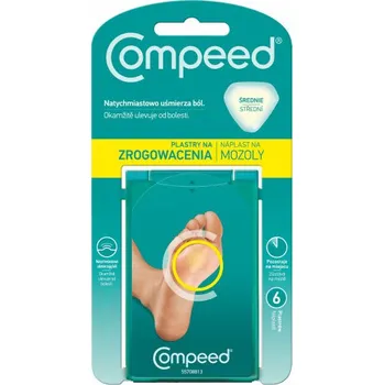 Náplast COMPEED Náplast na mozoly střední 6 ks