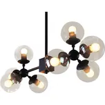 Stropní svítidlo APP269-8C černé