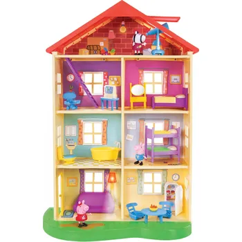 domeček pro figurky TM Toys Peppa Pig rodinný dům se světlem a zvukem