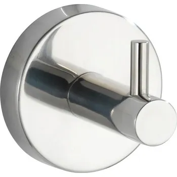 Věšák Nástěnný háček z nerezové oceli v leskle stříbrné barvě Bosio – Wenko ID_1336915