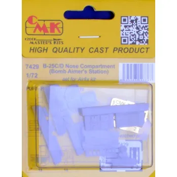 Plastikový model CMK 1/72 B-25C/D Nose Compartment (AIRFIX)