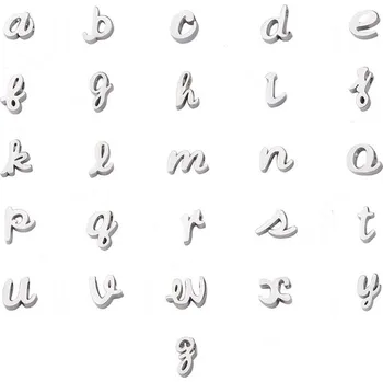 Přívěsek Šperky4U Navlékací ocelový přívěsek iniciála - písmeno - PP-1004-B