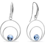 Náušnice modré se Swarovski Elements Glory KWOD1122SS29LS Light Sapphire