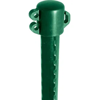 Plot Sloupek k dekoračním pletivům Fe + PVC 700x16mm, zelený