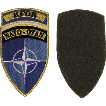 Nášivka ARMÁDNÍ ORIGINÁL Nášivka NATO OTAN KFOR originál velcro