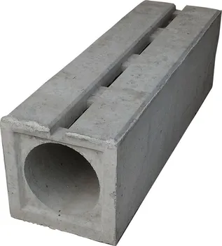 Odvodňovací žlab Gutta D400 štěrbinový betonový žlab 1000 x 200 x 200 mm
