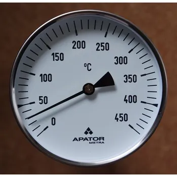 Kuchyňský teploměr Teploměr rovný TR100 0-450°C stonek 400 mm