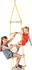 Woody Dětský provazový čtyřhranný žebřík 40 x 40 x 195 cm