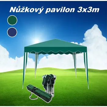 Zahradní altán Nůžkový pavilon 3x3m