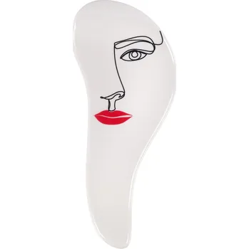 kartáč na vlasy Kartáč na vlasy Sibel D-méli-mélo Kresba - bílý s potiskem (6600622-02) + dárek zdarma