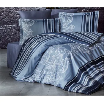 Povlečení Brotex Sonet Grey 140 x 200, 70 x 90 cm zipový uzávěr