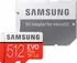 Paměťová karta Samsung Micro SDXC 512 GB Class 10 UHS-I + adaptér (MB-MC512HA/EU)