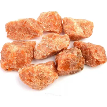 Přírodní kámen Oranžový kalcit surový kámen Brazílie