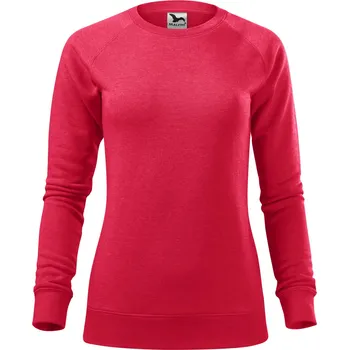 Dámský svetr Malfini Merger Dámská mikina 416 červený melír XXL