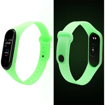 Příslušenství k fitness náramku Xiaomi Lumini náhradní náramek pro Mi Band 3/4 Barva: Zelená MBCZ-X339