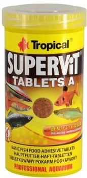 Krmivo pro rybičky Tropical SuperVit Tablets A 250 ml