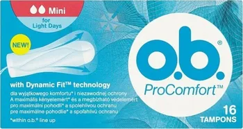 Hygienické tampóny O.B. ProComfort Mini 16 ks