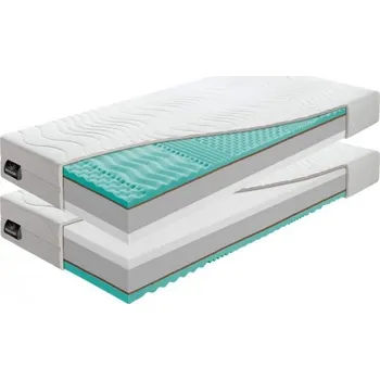 Matrace BENAB MEMORY COCO paměťová matrace s kokosem (2ks) 90x200 cm Pratelný potah SILVER
