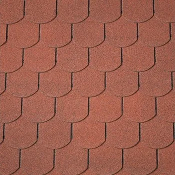 Asfaltový šindel PRECIT bobrovka červený balení 2 m²