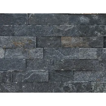 Obklad Přírodní kámen Vipstone rula zeleno-černá formát. obklad 1-2,5 cm (formát 5 cm) cena za m2