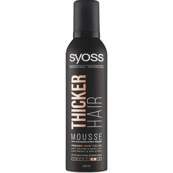 Stylingový přípravek Syoss Thicker Hair Mousse tužidlo na vlasy 250 ml