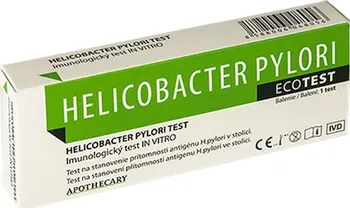 Diagnostický test Apothecary Helicobacter pylori 1 ks