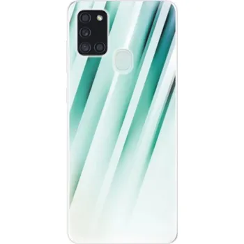 Telefonní příslušenství Odolné silikonové pouzdro iSaprio - Stripes of Glass - Samsung Galaxy A21s
