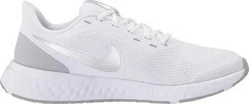 Pánská běžecká obuv NIKE Revolution 5 White/Pure Platinum/Wolf Grey