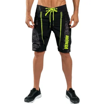 Pánské kraťasy kraťasy pánské Venum - Aero 2,0 - Black/Neo Yellow - S