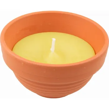 Svíčka Anděl Přerov Citronela v keramické misce 80 g