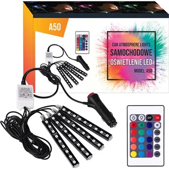 Tuning GT A50 ambientní osvětlení do auta