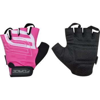 Cyklistické rukavice Force Sport rukavice růžové M