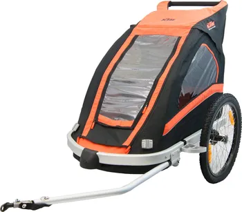 vozík za kolo KTM Trailer Carry More Jogger Kit oranžový
