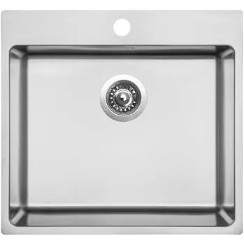 Kuchyňský dřez Sinks kuchyňský dřez BLOCKER 550 V 1mm kartáčovaný