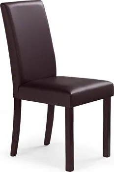 Jídelní židle Halmar Nikko tmavý ořech/tmavě hnědá