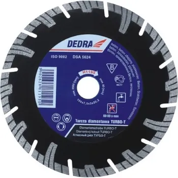 Řezný kotouč Dedra Turbo-T H1199E-35