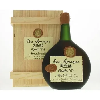 Brandy Armagnac Delord Millésimés - 1997 40% 0,7 (Dřevěný obal)