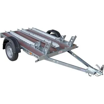 Přívěs k motorovému vozidlu SEFIS Přívěsný vozík MOTO do 750 kg na 2 motorky - ZAPŮJČENÍ PRAHA Počet zapůjčených dní 8