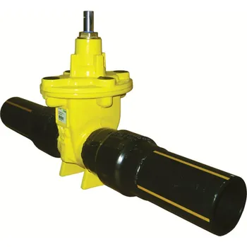 kanalizace šoupátko s konci PE-HD -víkové, typ: EKO-PLUS 324,DN-200/200,PN-10 (SDR11).