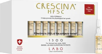 Přípravek proti padání vlasů Crescina HFSC 1300 Re-Growth Man péče pro podporu růstu vlasů 20 x 3,5 ml