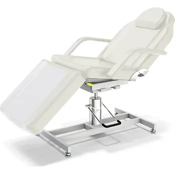 Masážní stůl Hydraulické kosmetické křeslo Fabulo Beauty Belle Plus 188*62 cm / 45 kg / bílá