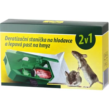 Hubení hlodavce PM Deratizační stanička 2v1 1 ks