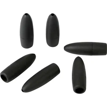 Rybářský háček Gardner Zátěž na háček Covert Tungsten Ronnie Sleeves, 8ks, vel.12mm x 4,1mm