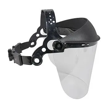 Pracovní přilba Štít ochranný průhledný s plexi