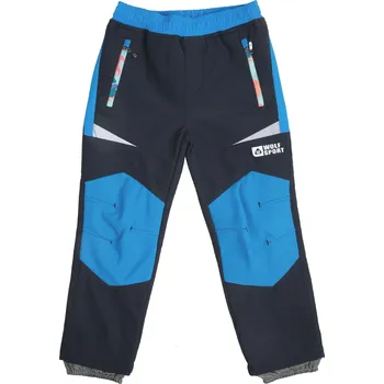 Chlapecké kalhoty Chlapecké zateplené softshellové kalhoty šedé WOLF B2093 Velikost: 92