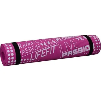 podložka na cvičení Lifefit® Podložka LIFEFIT® YOGA MAT EXKLUZIV , 100x58x1cm, bordó