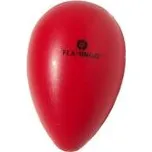 Flamingo hračka pro psa plastové vejce L průměr 16.5 cm x 25 cm červená