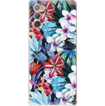 Odolné silikonové pouzdro iSaprio - Tropical Flowers 05 - Samsung Galaxy Note 20